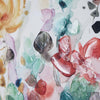 Watercolor Flowers Framed Embellished Canvas Wall Art Print - 24"x24"